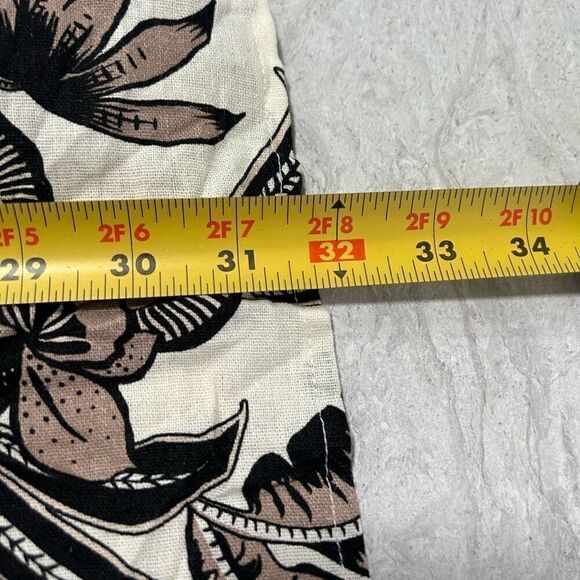 June + Vie Linen Square Neck Puff Sleeve Floral Top Women’s Size 22/24 1X - Picture 14 of 15